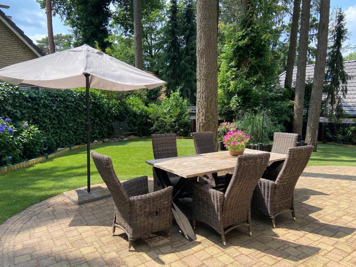 Bosboerderij De Goudsberg Met Hottub In Tuin Villa Lunteren Bagian luar foto
